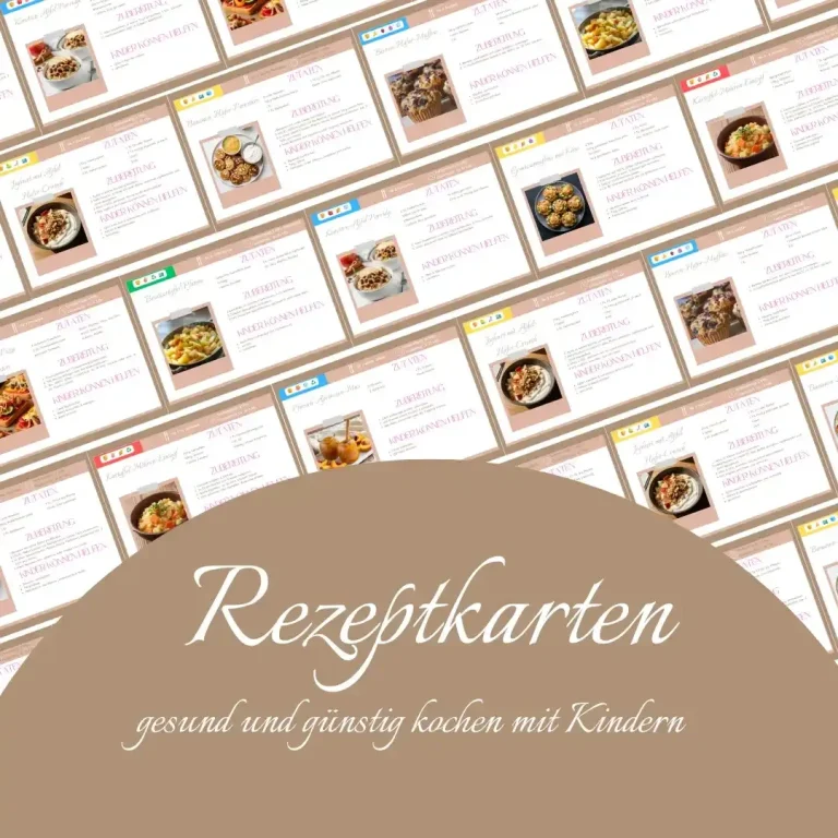 Produktvorschau Rezeptkarten Mealprep