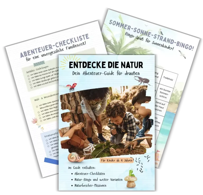 Ein Naturführer für Kinder mit Aktivitäten und Checklisten.