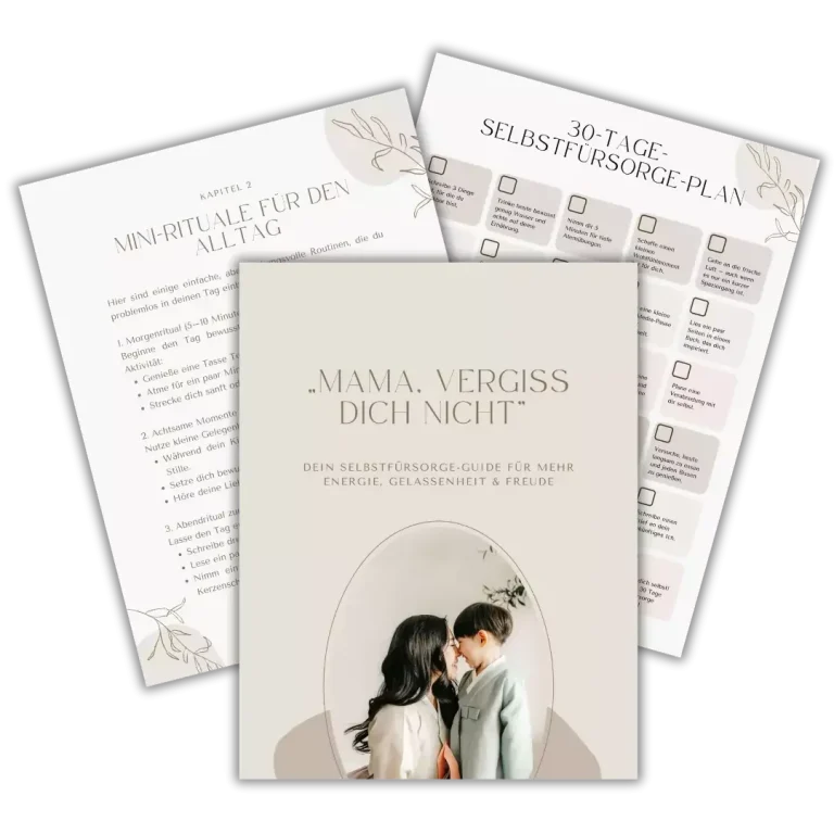 Auszug aus dem Selbstfürsorge Guide für Mamas